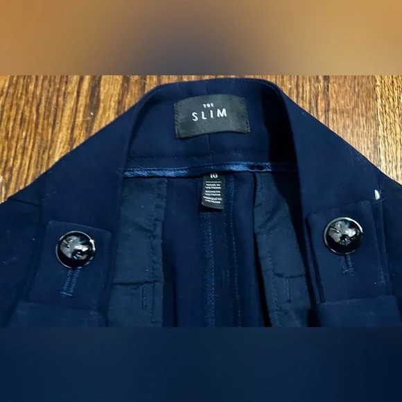 White House Black Market Navy Blue the slim pants - Picture 4 of 4